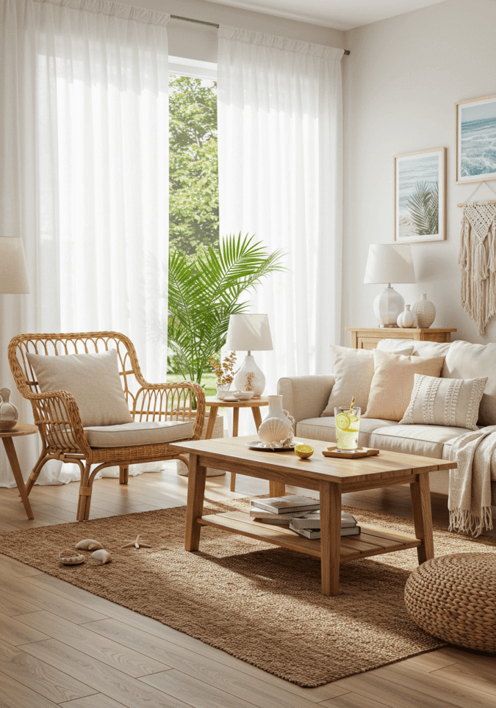 Breezy Summer-Style Living Room