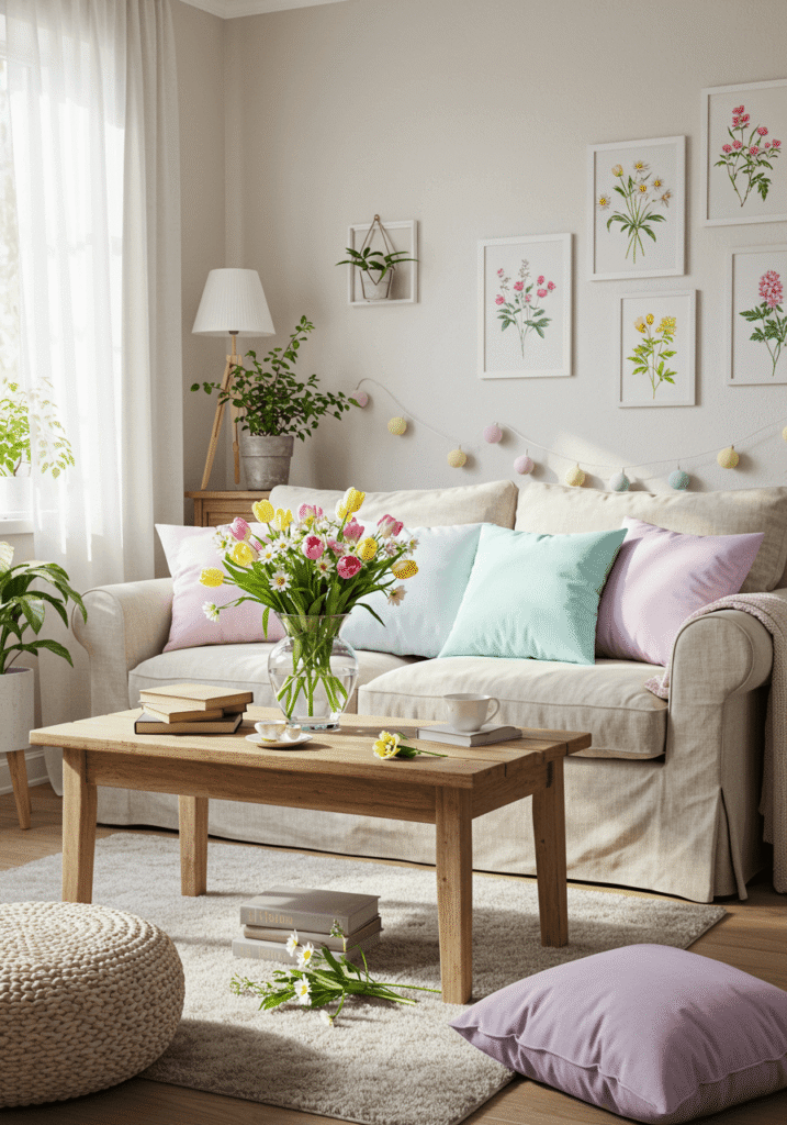 Springtime Living Room