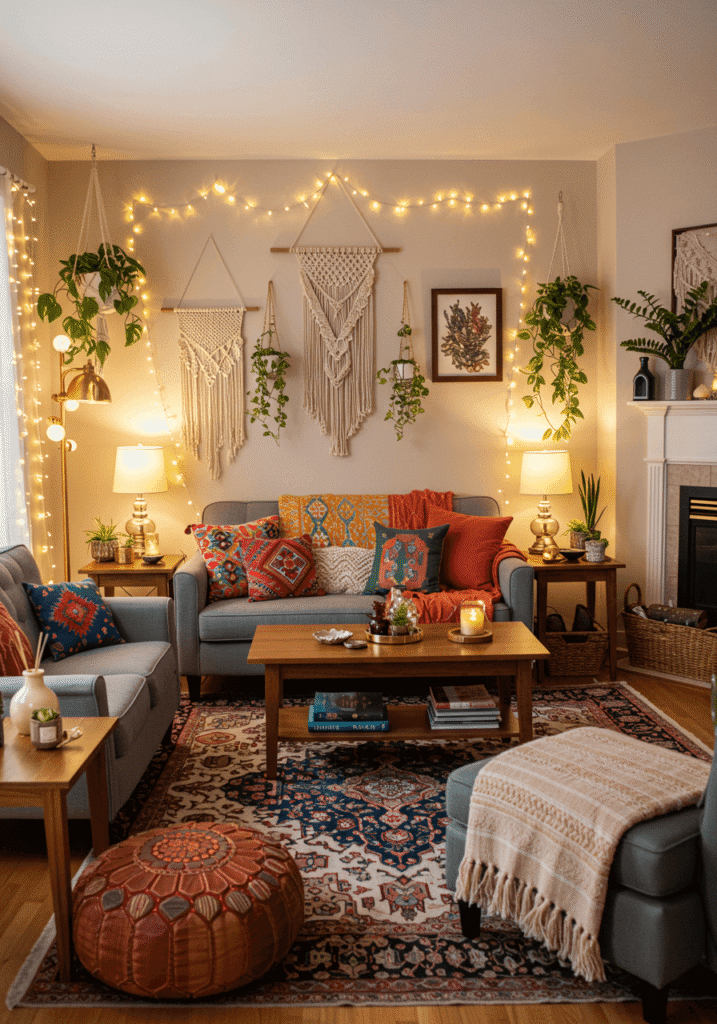 Bohemian-Style Living Room