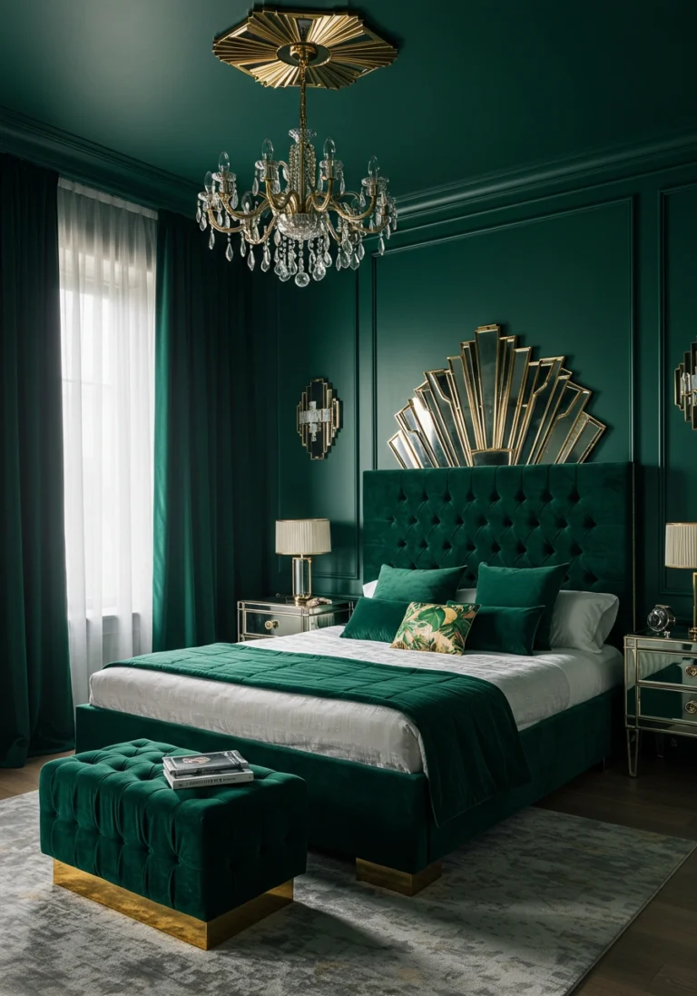 30 Stunning Green Bedroom Ideas for a Serene Master Retreat