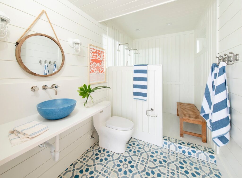 Coastal Chic Bathroom Oasis
