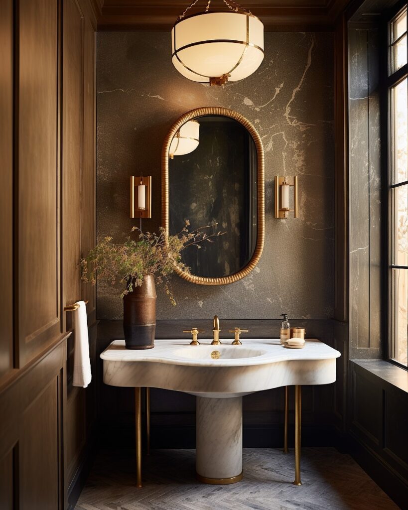 Dark and Moody Elegance
