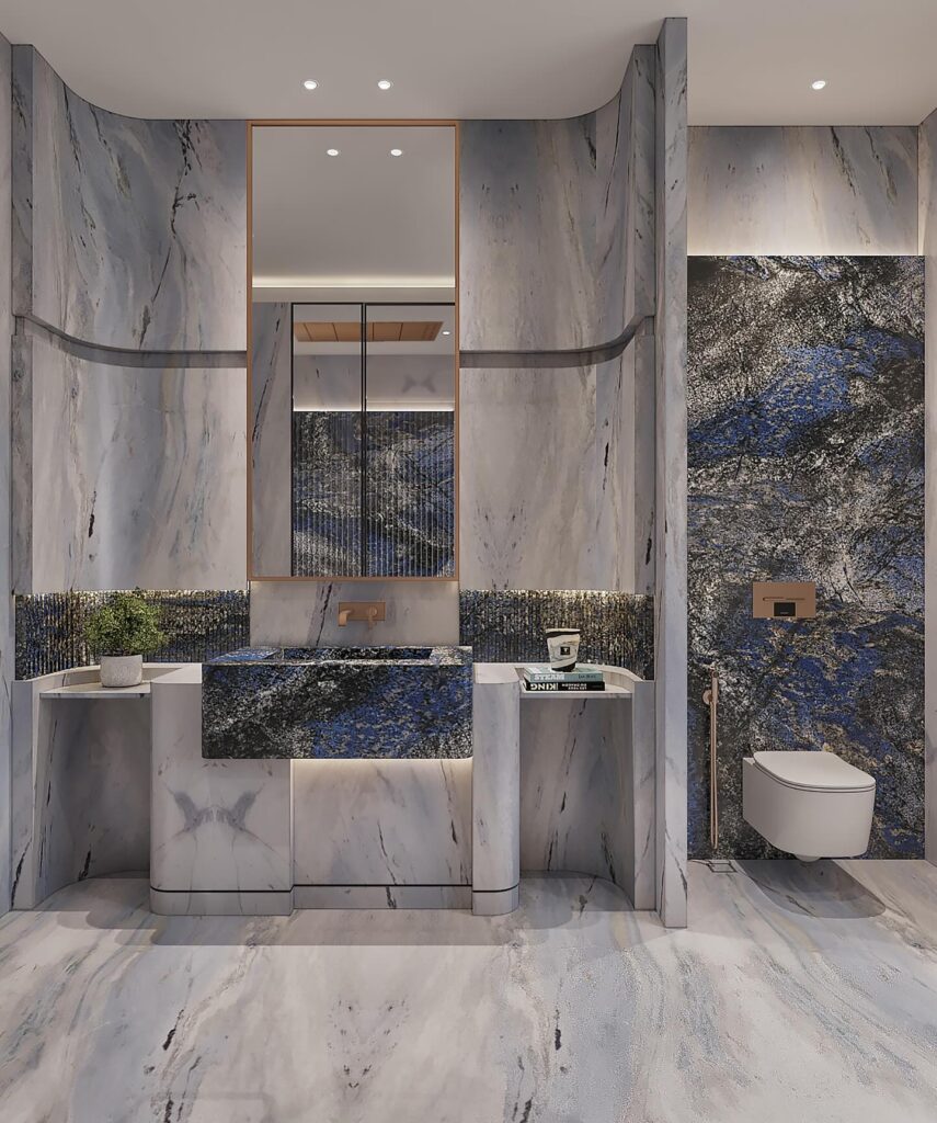 Luxury in Marble A Statement Bathroom Design

