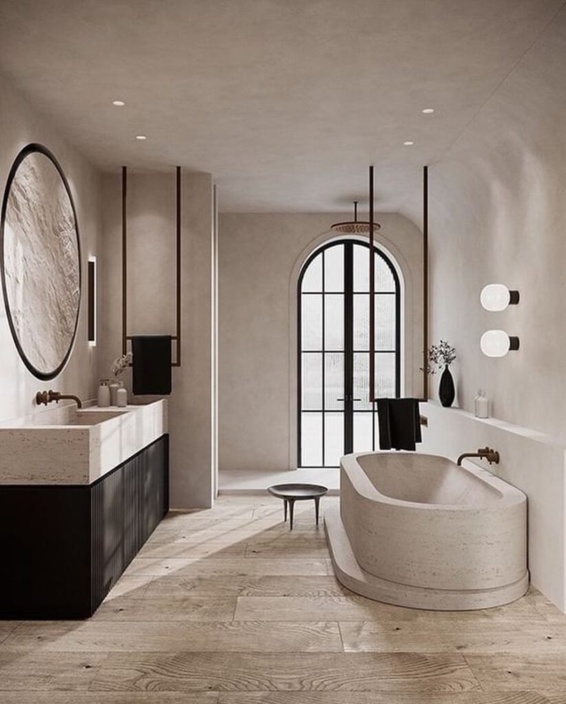 Minimalist Luxury with Natural Tones
