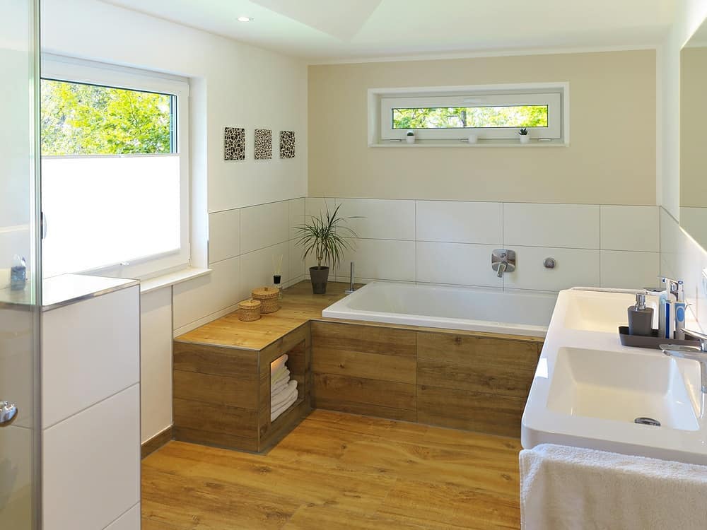 Minimalist Nature-Inspired Bathroom

