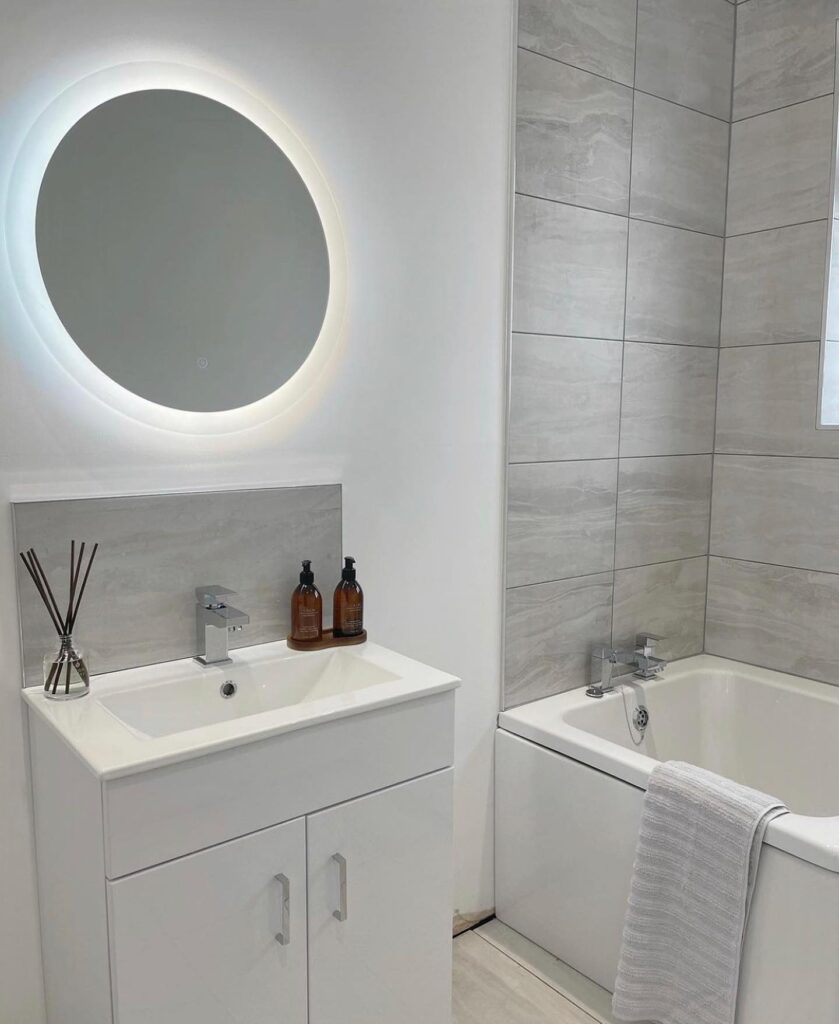 Minimalist Serenity with Soft Lighting
