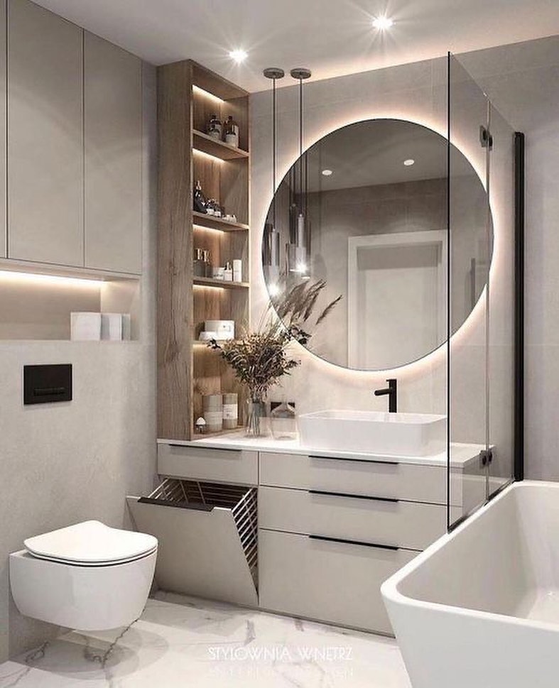 Modern Minimalist Bathroom Design
