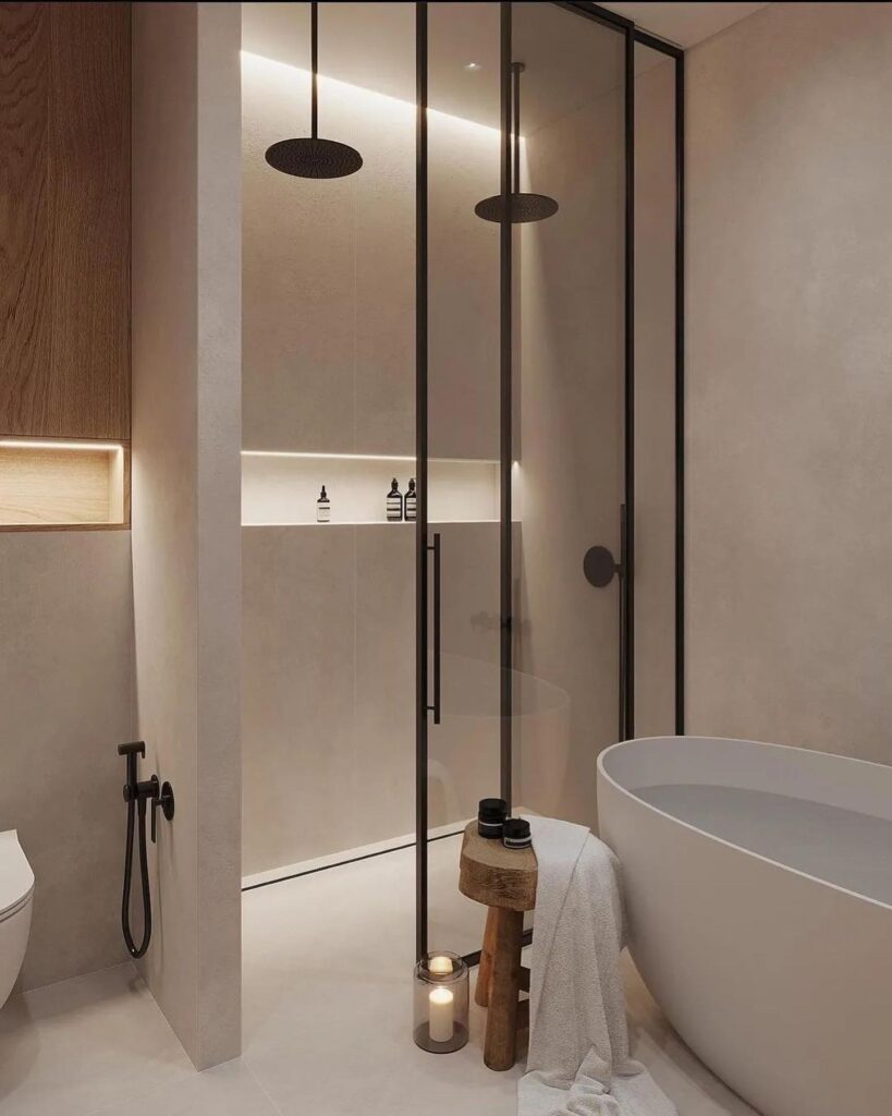 Modern Minimalist Spa Retreat
