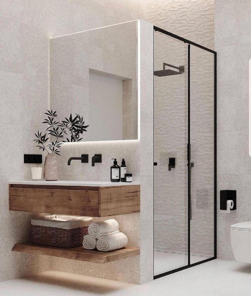 Modern Serenity A Minimalist Bathroom Escape
