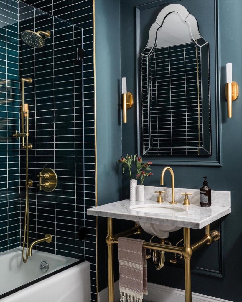 Moody Elegance with Luxe Details


