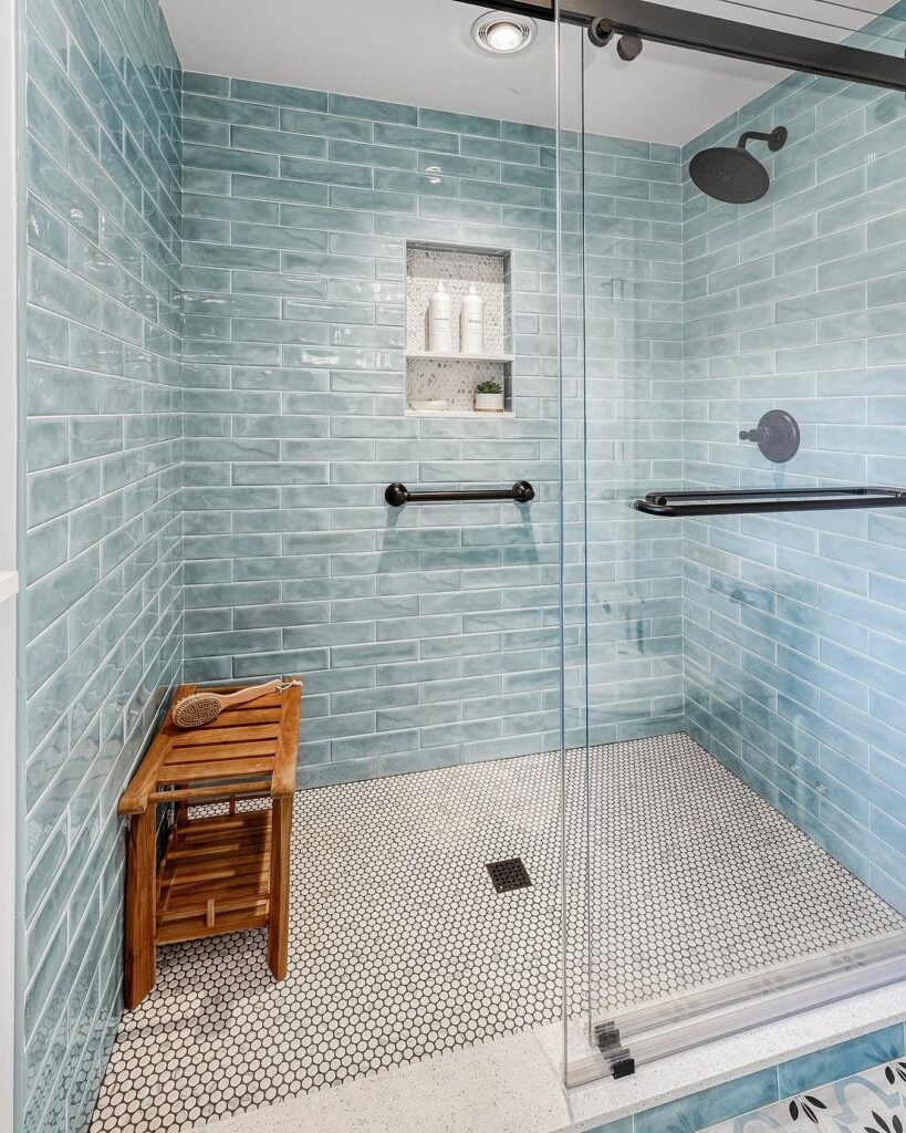 Serene Spa-Inspired Shower
