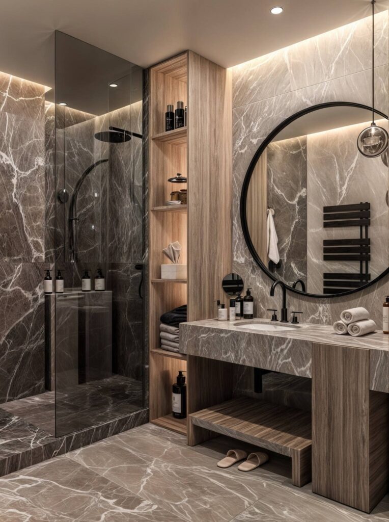 Sophisticated Contemporary Bathroom Design

