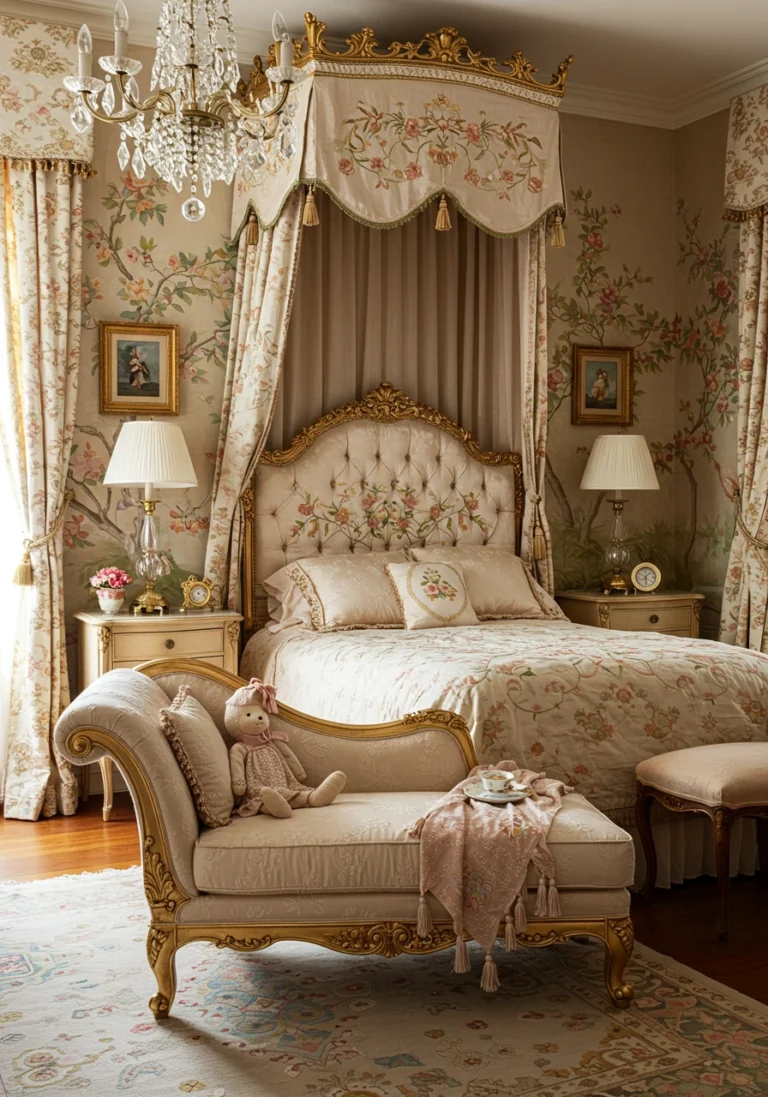 20 Vintage Princess Decor: Dreamy Bedroom Inspiration