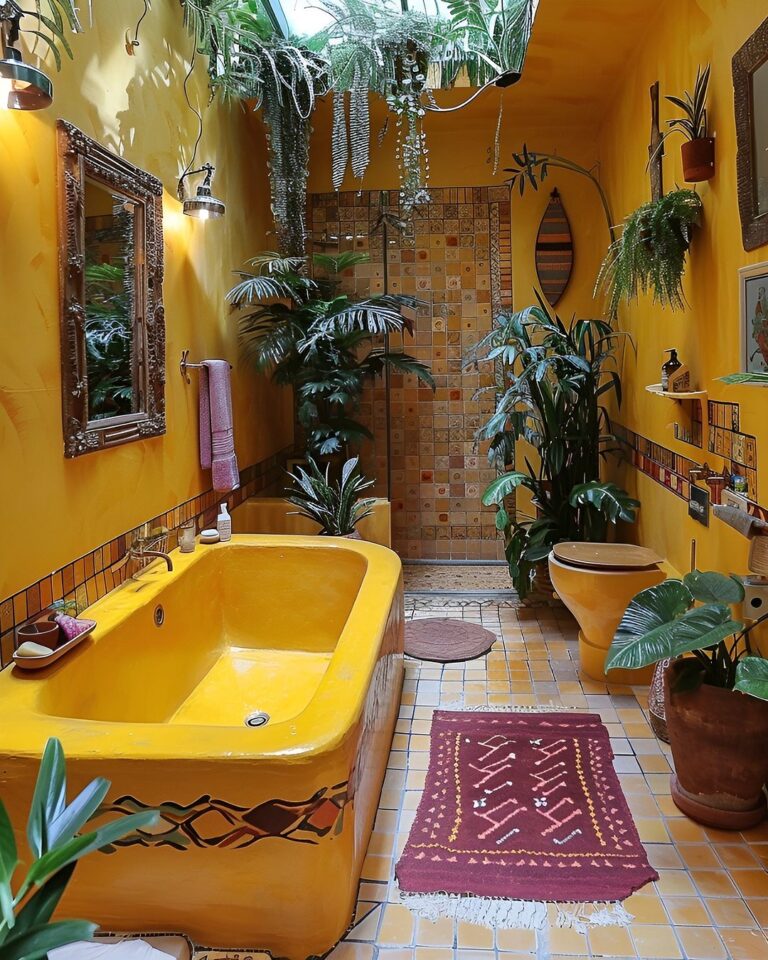 12+ Mexican Style Bathroom Ideas