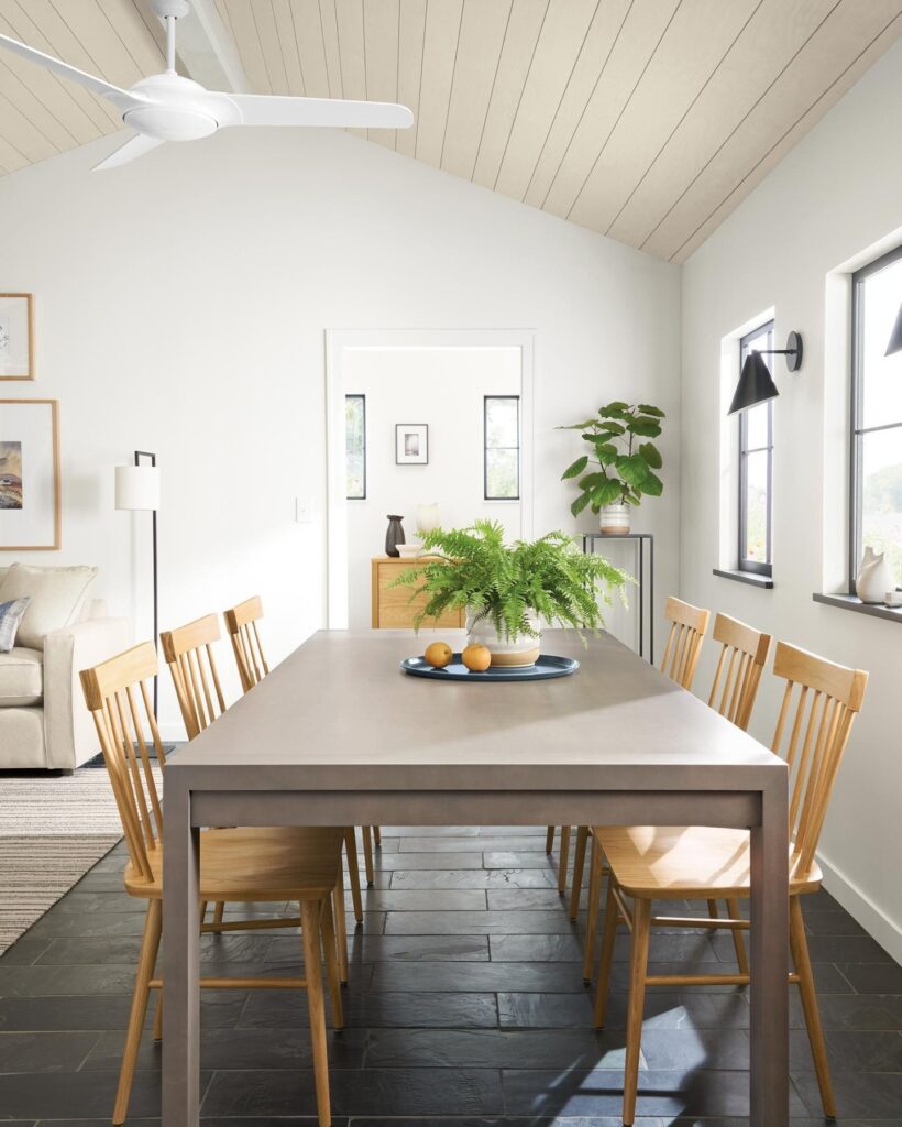 Bright and Modern Dining Area
