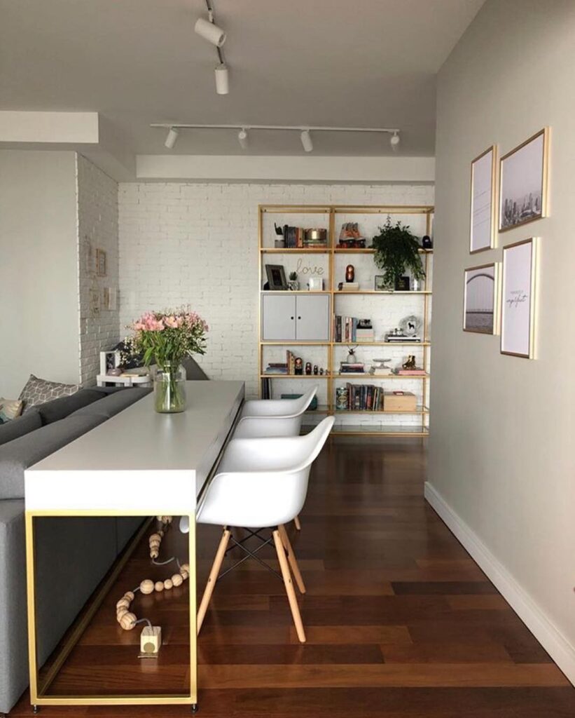 Modern and Multi-Functional Living and Dining Area

