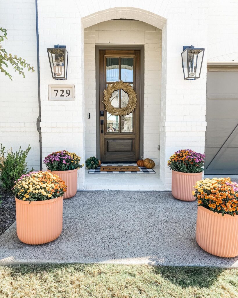 Warm Autumnal Entryway

