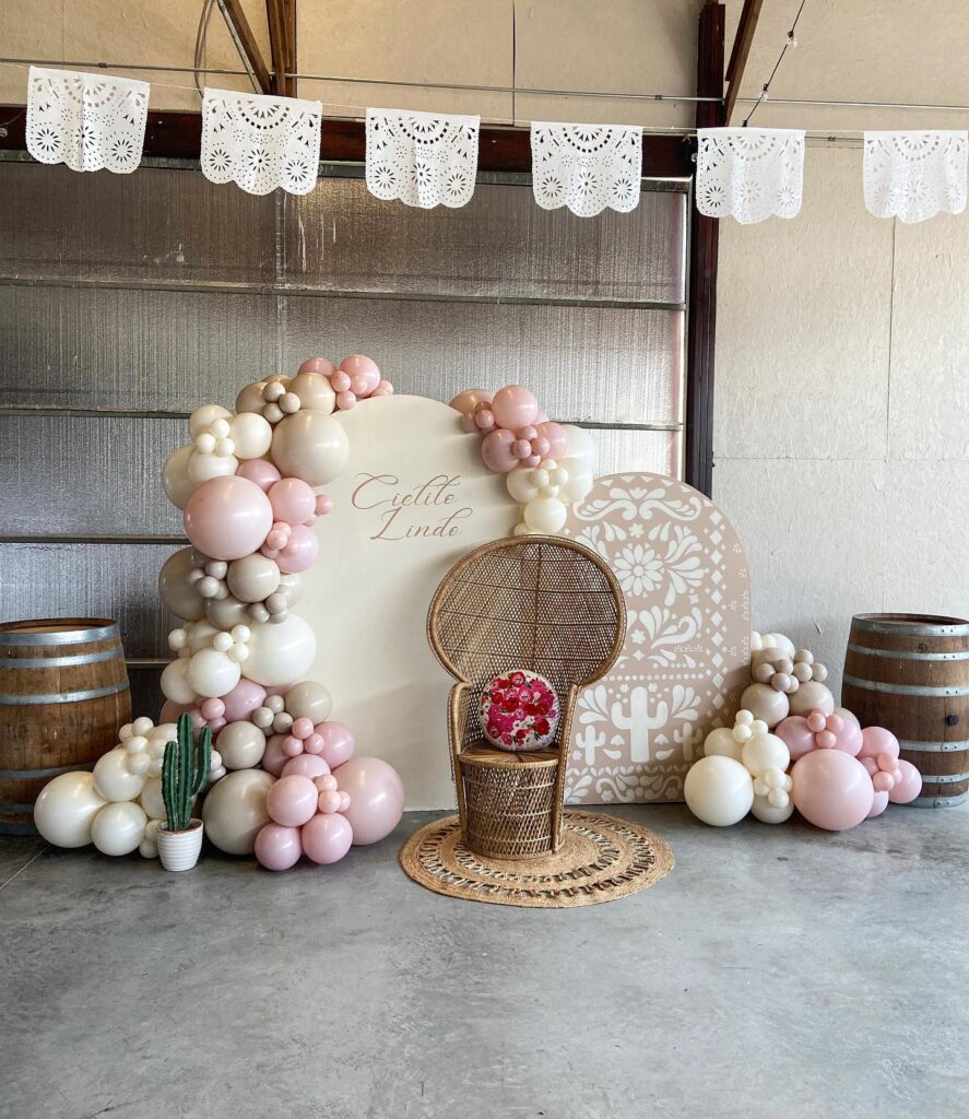 Boho Chic Baby Shower A Desert Bloom
