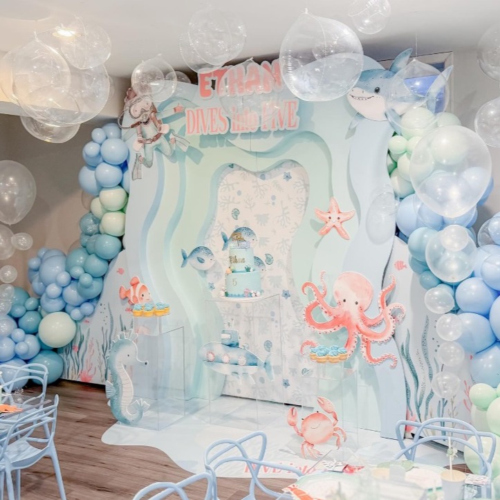 Ethan's Undersea Adventure A Fifth Birthday Splash
