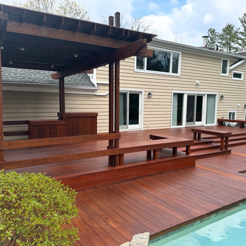 Exotic Decking and Pergola Retreat

