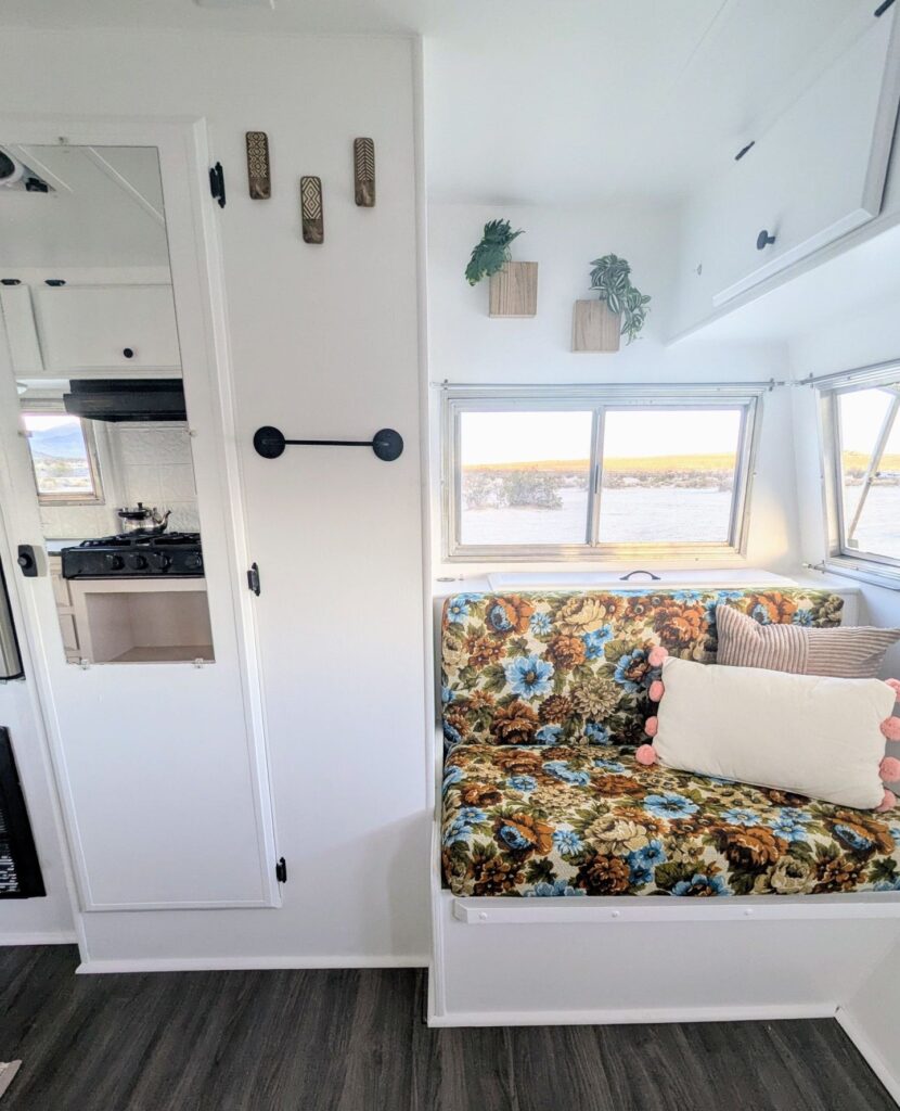 Functional Small Camper Kitchen Area

