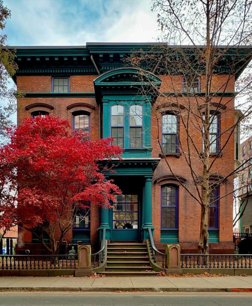 Historic Charm in Full Bloom A Colorful Victorian Residence
