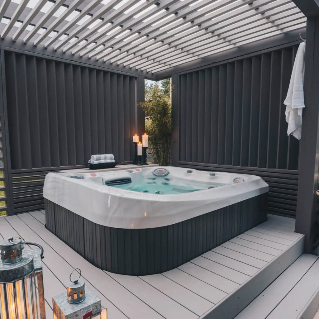 Hot Tub Haven A Private Outdoor Retreat
