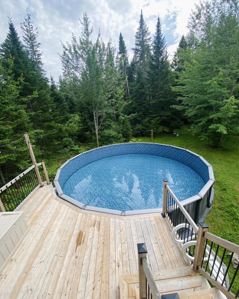 Latham Pools Oceana Hex Above Ground Pool
