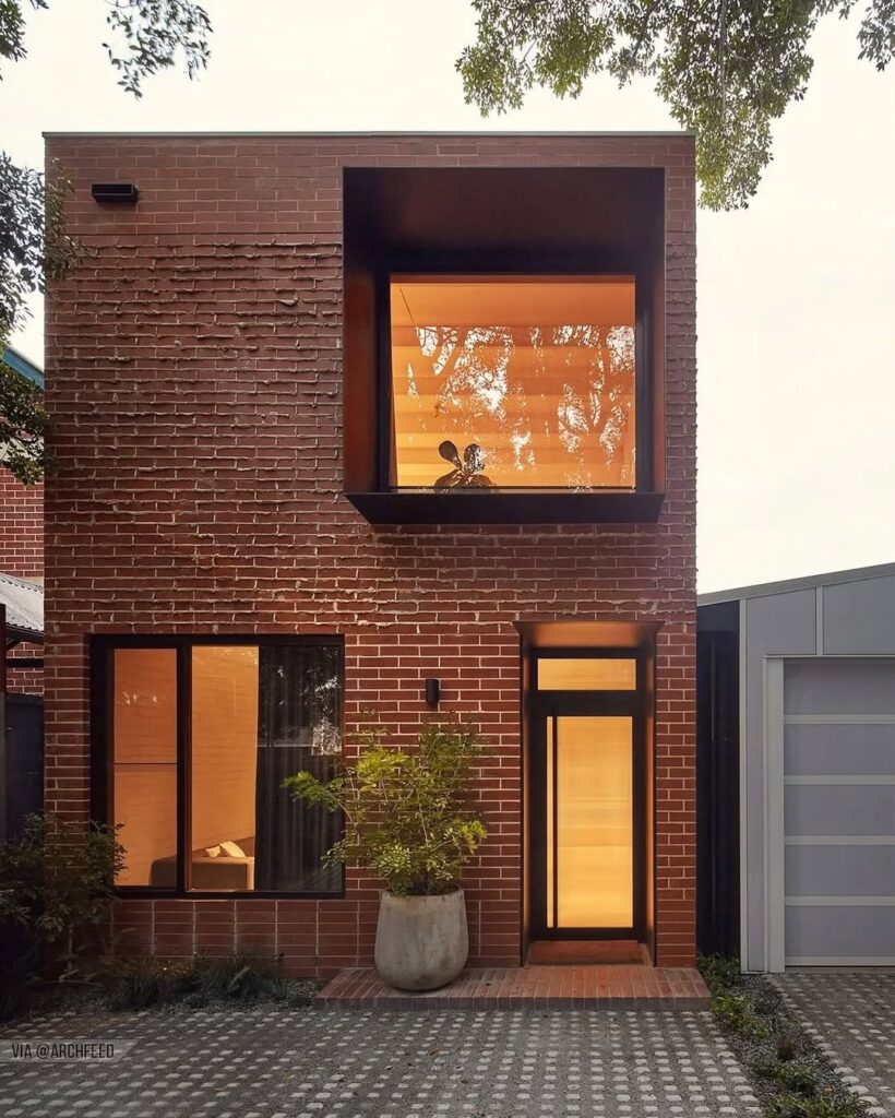 Modern Brick Home Perth's Warm Embrace
