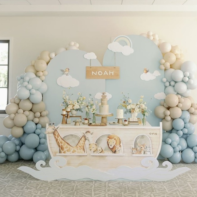 Noah's Little Ark A Sweet First Birthday Celebration
