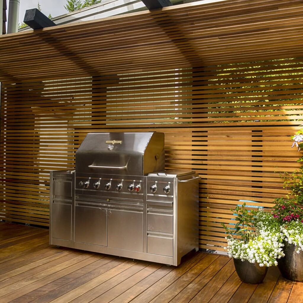 Outdoor Culinary Haven A Crown Verity Grill Setup
