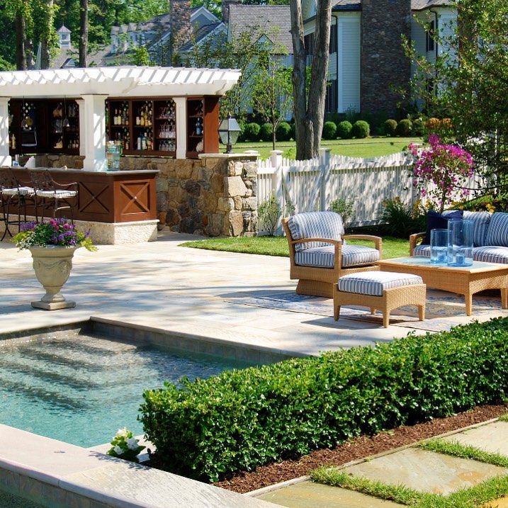 Poolside Paradise with Outdoor Bar
