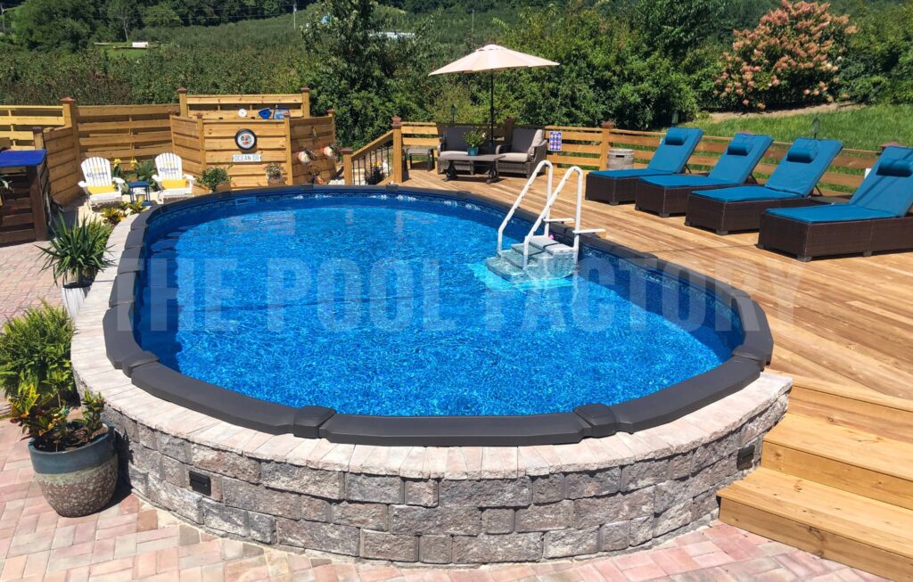 Saltwater LX Oval Pool A Backyard Retreat
