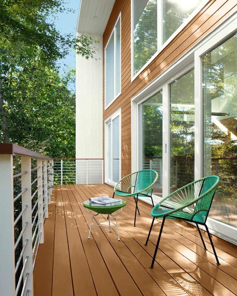 Sunny Modern Deck

